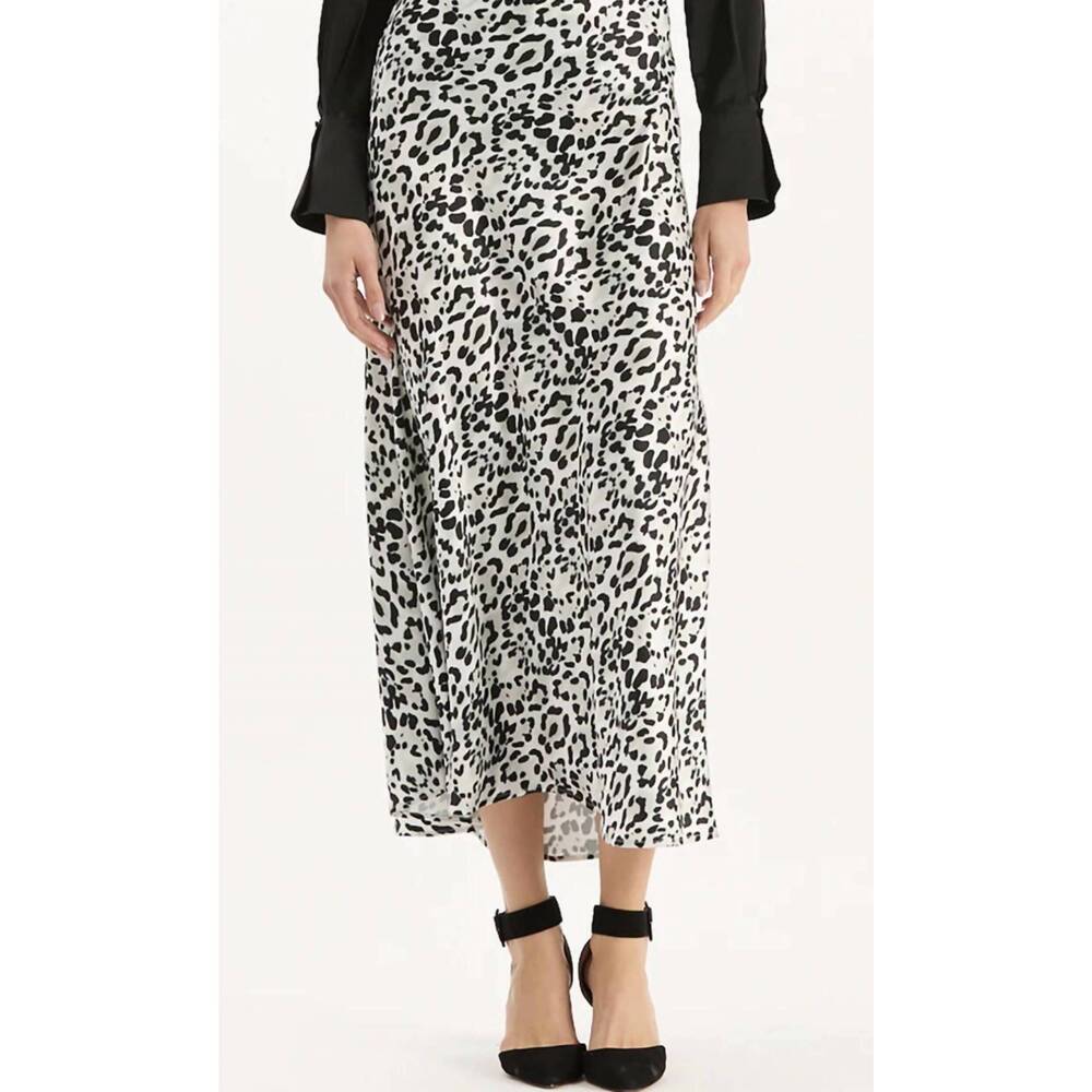 NEW TYLER BOE edie skirt in multi black white